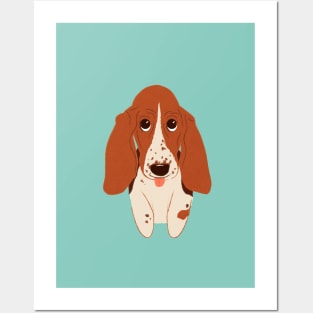 Basset Hound Posters and Art